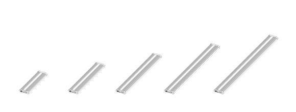 KR90の豊富なサイズラインナップ