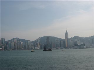 香港晴れ
