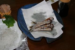 ドンゴロ鰯の素揚げ