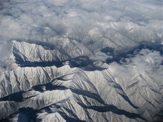 信州上空