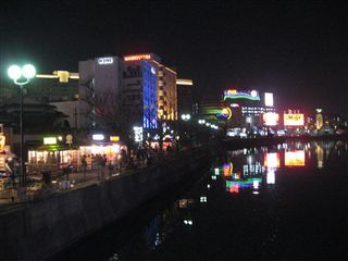 中洲の夜